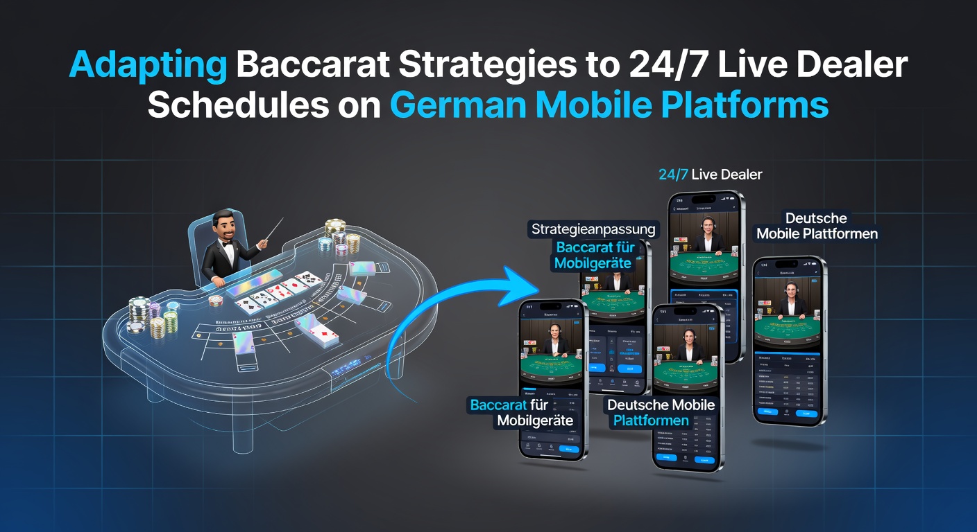 Deutsche Spieler passen Baccarat-Strategien an mobile 24/7 Live-Dealer-Tische an