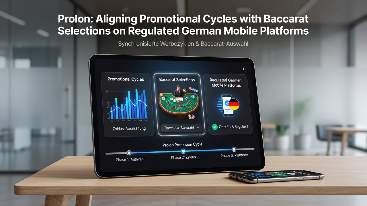 Abstimmung von Baccarat-Varianten und Werbezyklen auf deutschen Mobile-Plattformen