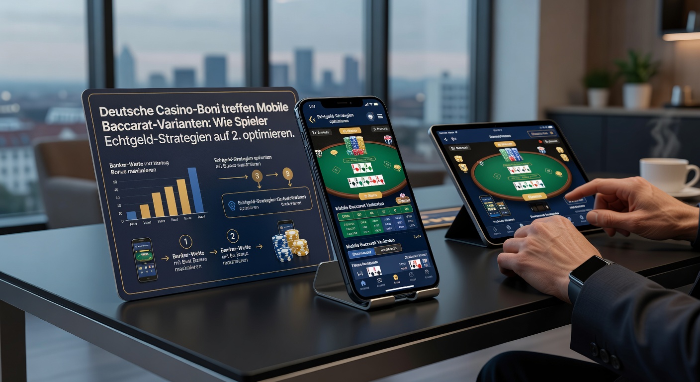 Live Baccarat Varianten auf mobilen Geräten mit Bonus-Optimierung