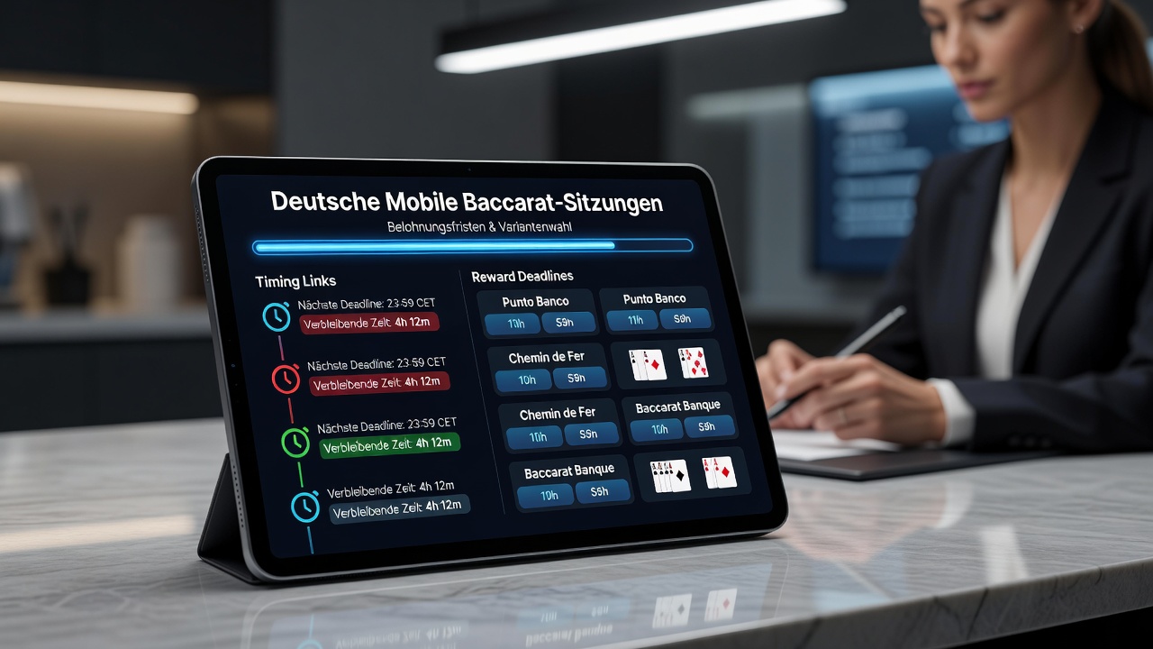 Analyse von Baccarat-Varianten und Belohnungsfristen auf deutschen Mobilgeräten