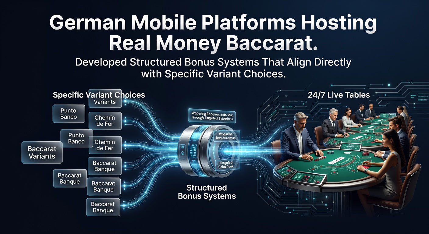 Deutsche mobile Plattformen mit strukturierten Bonussystemen für Echtgeld-Baccarat-Varianten an 24/7 Live-Tischen